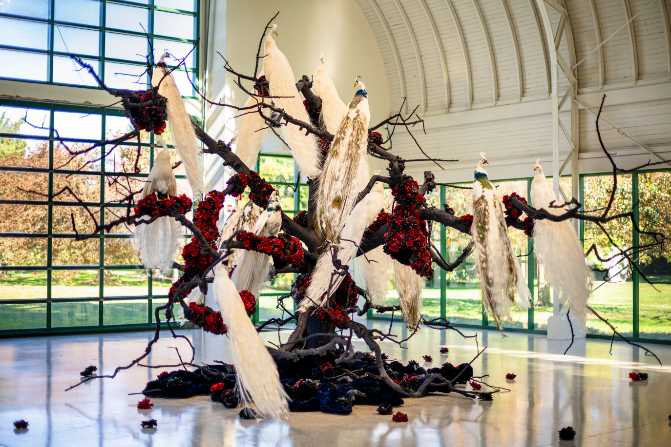 Petah Coyne: Untitled #1383 (Sisters – Two Trees) 2